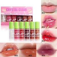 PNF Vert Minéral Lèvres Glaçure Bâton Étanche Brillant À Lèvres Miroir Eau Brume Antiadhésive Tasse Lipgloss Ensemble