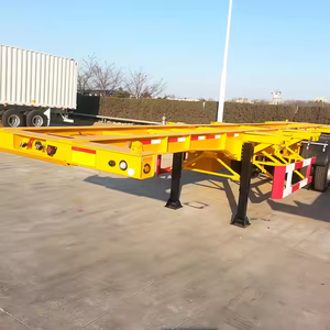 Semirremolque Esqueleto con Eje/Tamaño Personalizado - Carga de 30-80t, Directo de Fábrica para Transporte Global de Contenedores - Product Image 5