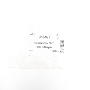 G2r2sn 353 893 24vac Nsmp Nieuwe Originele Direct Leverbaar Industriële Automatisering Pac Specifieke PLC Programmeercontroller - Product Image 1