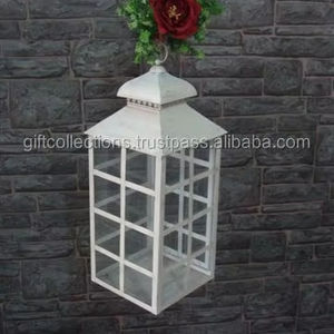 Linterna de vela de metal hecha a mano única del fabricante con diseño elegante para decoración del hogar Navidad y uso en bodas - Product Image 6