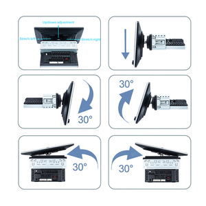Rotation manuelle 10.<span class=keywords><strong>1</strong></span> ''Single <span class=keywords><strong>Din</strong></span> <span class=keywords><strong>Autoradio</strong></span> avec <span class=keywords><strong>Apple</strong></span> CarPlay et Android Auto GPS WiFi Lecteur DVD Récepteur multimédia tactile - Product Image 5