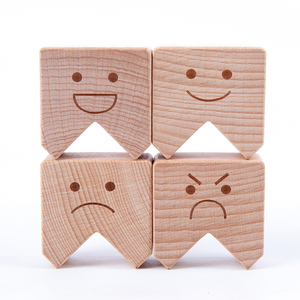 The New Products About Wooden Expression Face Building Blocks of an Other Educational Toys Other Block Toys With Ce Cpc - Product Image 5