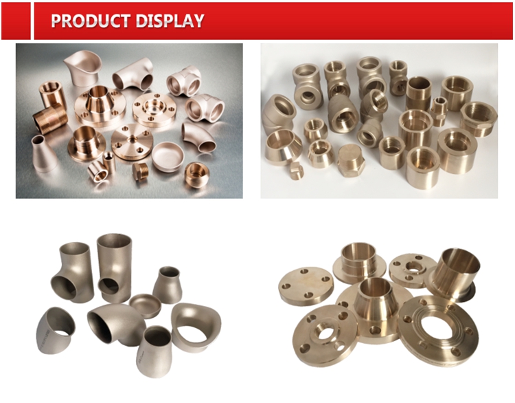 Copper Nickel Cu-Ni 70/30  Uns C71500 Steel fittings
