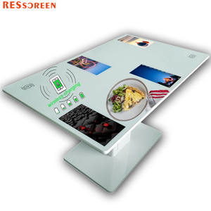 Tốt Nhất Android 5 6 7 8 13.3 Inch Màu Trắng Tương Tác Thông Minh Cà Phê Màn Hình Cảm Ứng Bảng - Product Image 1