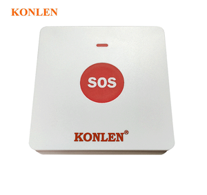 KONLEN 433Mhz Système médical d'alerte téléavertisseur sans fil étanche intelligent pour personnes âgées Bouton d'urgence SOS Alarme Cloche personnelle - Product Image 1