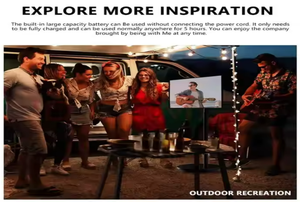 Pin Hoạt Động Xách Tay Thông Minh TV 24 Inch Xoay <span class=keywords><strong>Android</strong></span> 12/13 Màn Hình Cảm Ứng Màn Hình Không Dây Cho Ngoài Trời Cắm Trại Nhà Phòng Tập Thể Dục - Product Image 4