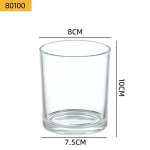 Portavelas de Tulipán Vacío con Logotipo Personalizado, Vaso de Vidrio para Decoración del Hogar con Tapa de Bambú, Frasco de Vidrio de Lujo para Velas - Product Image 5