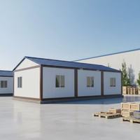Maison conteneur préfabriquée extensible de 20 pieds pour camp de travailleurs de chantier à dépliage rapide, avec installation CVC, pour hébergement de chantier, en gros