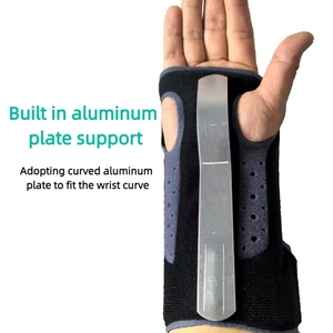 Adjustable Arthritis <strong>Splint</strong> Hand Palm Wrist Support Stabilizer Carpal Tunnel Steel Plate Wrist Brace - Product Image 6