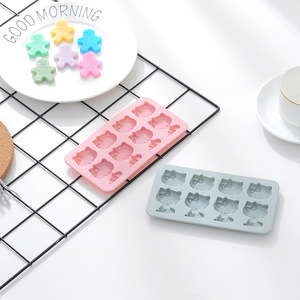 3d Cute Cat Silicone Fondant Chocolate Candy Mould Biscuit Cake <b>Craft</b> Baking Mold Decor Pastry Diy <b>Tools</b> - Product Image 3