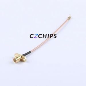 KH-FL2SMAK-IPEX-RG178-90 RF Cable RF ( Input End Output End: SMA to IPEX )( Cable Length: 9cm )( IPEX Generation: 1 gen ) - Product Image 1