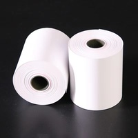 Rouleau de papier thermique sans BPA 57x50 pour caisse enregistreuse 80mm 57mm monocouche imprimante de point de vente pour supermarché marque Haozimin Chine