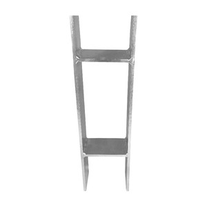 Anclaje de tierra de soporte de poste H galvanizado de 600 mm de longitud para valla pérgola cochera - Product Image 4