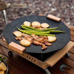 Aluminum alloy material with vermiculite coating barbecue plate <b>BBQ</b> <b>pan</b> - Product Image 5