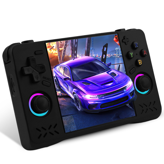 XF40H 128GB Built-in Handheld Gaming Console RK3326 Linux System Quad-core Handheld Game Console Free Shipping