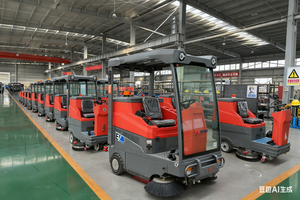 Máy quét đường chạy điện chạy bằng pin, bán kín, mới, 80 inch - Product Image 5