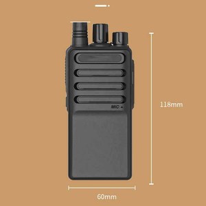 Radio Bidireccional VHF UHF de Nivel II, Repetidor de Modo Dual Analógico y Digital, Encriptación de Voz, IP55, Walkie Talkie de 5W, 0-5km - Product Image 5