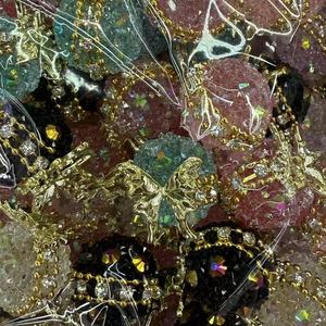 19mm手作りDIYキャッツアイドリルひも電話アクセサリーラインストーンビーズDIYペンビーズ - Product Image 6