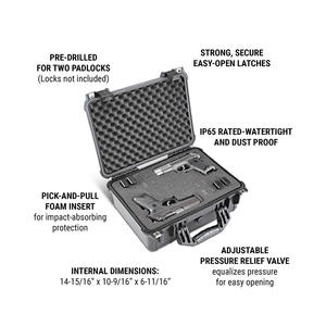 Grande custodia protettiva nera in 1450 APACHE3800 resistente alle intemperie - Product Image 6
