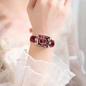 POEDAGAR 785 orologi impermeabili da <span class=keywords><strong>donna</strong></span> alla moda quadrati da <span class=keywords><strong>donna</strong></span> <span class=keywords><strong>orologio</strong></span> al quarzo in vera <span class=keywords><strong>pelle</strong></span> <span class=keywords><strong>cinturino</strong></span> di lusso orologi luminosi da <span class=keywords><strong>donna</strong></span> - Product Image 3