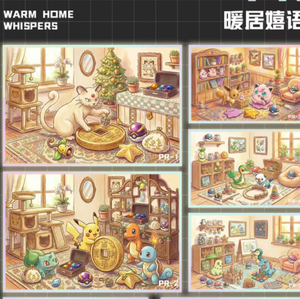 DL Handmade Anime Pokemond Rainbow Bonds Style Dessiné à la Main Shikishi Board <span class=keywords><strong>Manga</strong></span> Japonais Jeu de Table Décoration Murale Art de Collection - Product Image 3