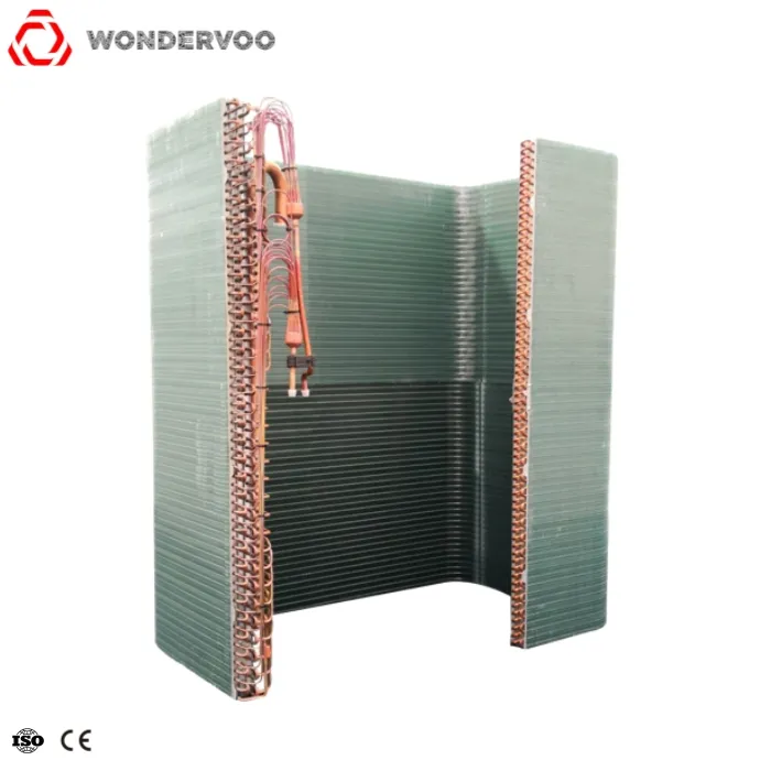 Wondervo Copper Tube Aluminum Fin Heat Exchanger Commercial Air Conditioner Condenser heat pump air heat exchanger