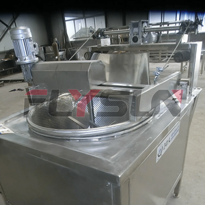 Línea de Producción de Frutas Secas y Nueces Recubiertas y Fritas, Equipo de Producción de Fritura Totalmente Automático de Acero Inoxidable - Product Image 4