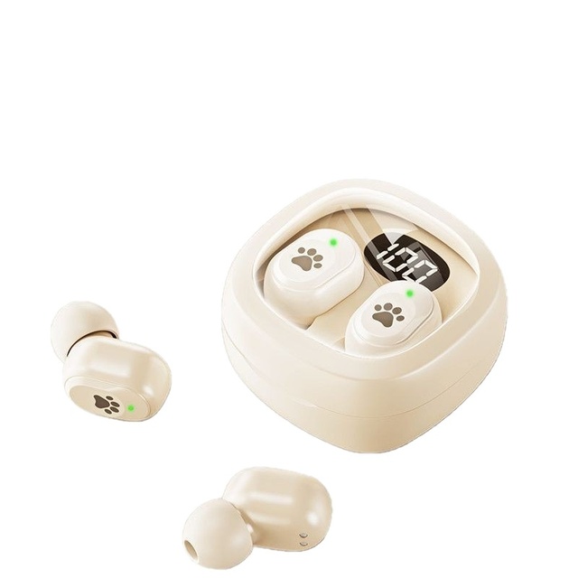 2026 5.4 Headphones New Model Wireless In-Ear Mini Noise Cancelling Life Waterproof FM Function Gaming Sports