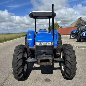 Tracteur d'occasion Holllanddd TD90 4WD 75HP à transmission par engrenages avec pompe et boîte de vitesses Garantie de 2 ans pour utilisation agricole - Product Image 2