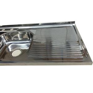 ODM OEM Thích Hợp Cho Các Mặt Bàn Khác Nhau Bát Kép Bồn Rửa Nhà Bếp Kích Cỡ Mới Sắp Ra Mắt Bồn Rửa Nhà Bếp Bằng Inox Có Tấm Thoát Nước - Product Image 4