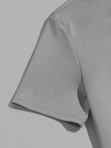 Men's casual knitted letter-print <b>patchwork</b> raglan short-sleeved T-<b>shirt</b>, source factory, customization available.F10 - Product Image 4