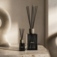 Diffuseur de parfum en rotin moderne avec logo personnalisé AIKUN OEM, étiquette privée, pour cadeaux d'entreprise