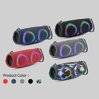 Enceinte portable Xtreme2, son puissant et basses profondes, son stéréo fort, lumière LED RGB, radio FM, lecteur de musique USB pour les fêtes en plein air