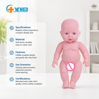 Modèle de bébé nouveau-né en silicone souple pour la science médicale, simulation d'obstétrique, formation en sage-femme, enseignement CE/ISO