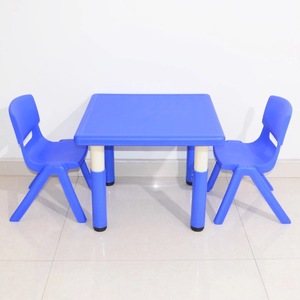Trẻ em chất lượng cao của nhựa nghiên cứu bảng và Ghế kết hợp trẻ em hiện đại chơi viết bàn - Product Image 2