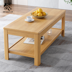 Mesa de Centro de Madera Sólida de Diseño Moderno, Fabricada en Fábrica, Económica, Personalizable, Gran Stock, Envío Inmediato, Ecológica, para Sala de Estar - Product Image 4