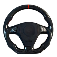 Volante de Coche Personalizado de Cuero y Fibra de Carbono Forjada para Mazda 3 6 5 8 CX5 RX7 MX5 CX90 BL GH GG GY CX7 RX8 2003 2015