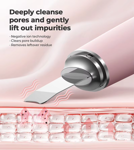 Brosse nettoyante faciale en silicone 2-en-1 pour usage domestique, exfoliant ultrasonique pour le visage, <span class=keywords><strong>appareil</strong></span> <span class=keywords><strong>de</strong></span> beauté pour un <span class=keywords><strong>nettoyage</strong></span> en profondeur des pores - Product Image 4