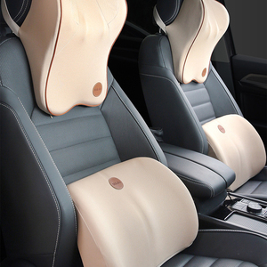 Beezin supporto lombare in schiuma ad alta densità supporto per la schiena Gel infuso <span class=keywords><strong>viscoelastico</strong></span> per ufficio ortopedico sedia Memory Foam <span class=keywords><strong>cuscino</strong></span> per collo - Product Image 5