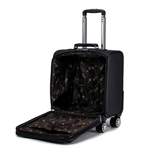 กระเป๋าเดินทาง HaoHua ขนาด 18 นิ้ว ผ้าอ็อกซ์ฟอร์ด กันน้ำ น้ำหนักเบา ล้อหมุนได้ สำหรับเดินทางธุรกิจ ใช้ได้ทั้งชายและหญิง - Product Image 5