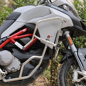 Barra Protectora Anticaídas para <span class=keywords><strong>Ducati</strong></span> <span class=keywords><strong>Multistrada</strong></span> MTS950S/MTS 1260 Enduro, PB-DX003, Acero Inoxidable, Protección Superior Delantera, Repuesto - Product Image 5