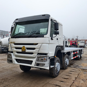 Camiones de Carga Howo Usados de Alta Capacidad, 12 Ruedas 8x4, Camión de Plataforma de 40-50 Toneladas para Trabajo Pesado en Venta en África - Product Image 2