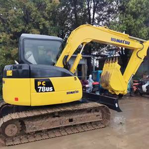 Venta superior 7,8 toneladas usadas Komatsu PC78US japonés de segunda mano Mini Excavadora hidráulica de orugas precio atractivo para la venta - Product Image 2