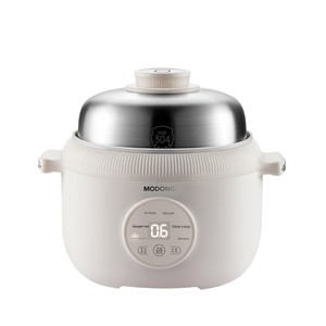 <span class=keywords><strong>Mado</strong></span> Nouvelle Mini Cuiseuse à Riz Intelligente Portable pour la Maison et le Dortoir, Petite Marmite Électrique à Mijoter et à Cuire à la Vapeur avec Céramique et Acier Inoxydable 304, 500W - Product Image 5