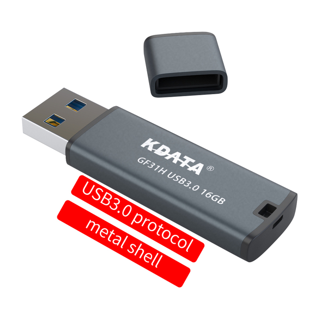 Kdata High Speed 16gb 32gb 64gb 128gb Metal Disk Memory Stick Promotional Pendrive 3.0 Custom Usb Flash Drives