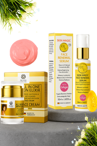 Ojiugo Cosméticos de Lujo, Suero Renovador Facial de Alta Gama con Vitamina C, 50 ml, Crema Hidratante para Mujer, Aclara e Ilumina Intensamente - Product Image 3