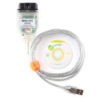 Mini VCI J2534 Compatible con TIS Techstream, Escáner Automotriz Profesional, Cable de Diagnóstico para Automóviles OBD OBD2