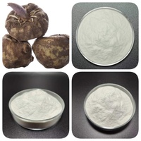 Poudre de Glucomannane Konjac Poudre de Glucomannane Souble d'Eau Poudre de Konjac 98% Glucomannane
