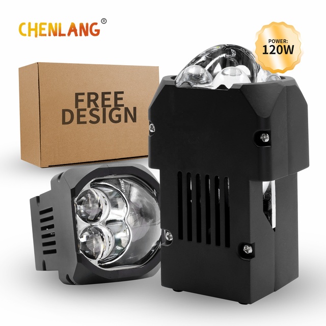 Automotive Lighting System 1.6 Inch LED Headlight H4 High Low Beam Matrix Laser Headlight Bulb Bi Led Projector Lens for TOYOTA