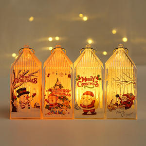 2025 Perfect Christmas <b>Gifts</b> Christmas Eve Night Light Ornaments Pendants Kindergarten <b>Cake</b> Baking Decorations Bags - Product Image 2